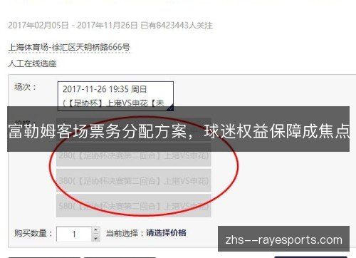 富勒姆客场票务分配方案,球迷权益保障成焦点 富勒姆客场票务分配方案,球迷权益保障成焦点